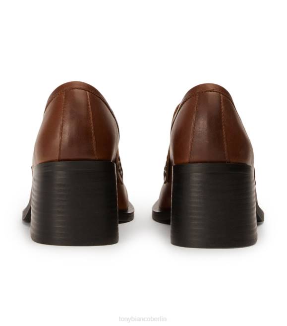 Slipper mit Absatz| de Tony Bianco Frauen Lomax Freizeitschuhe Cognac 4624361